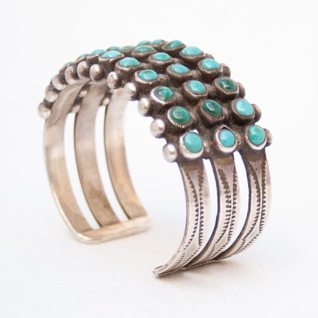 Vintage Turquoise Bracelet - Image 2