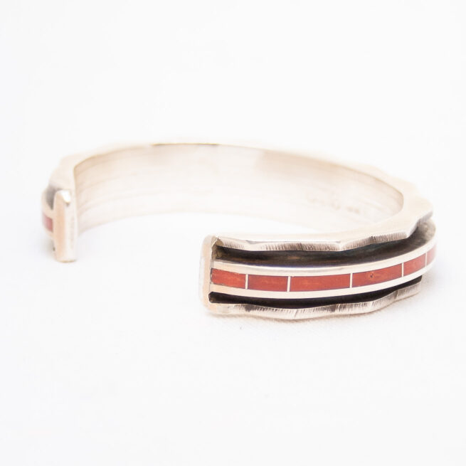Large Larry Loretto Shadow Box Coral Bracelet - Image 3