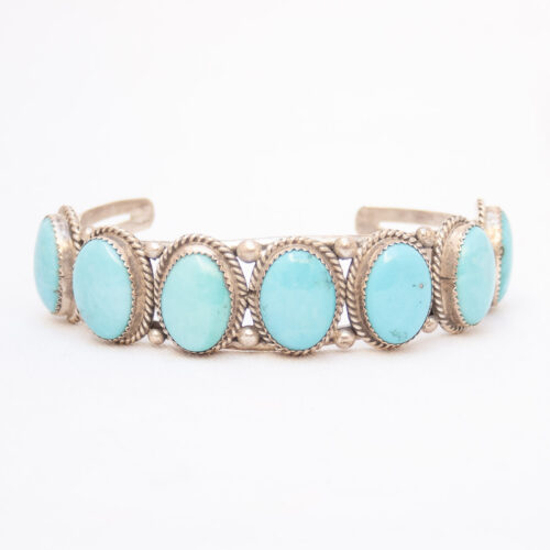 Bracelet Turquoise Pâle Grande Taille