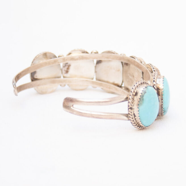 Pete Morgan Large Pale Turquoise Bracelet - Image 4