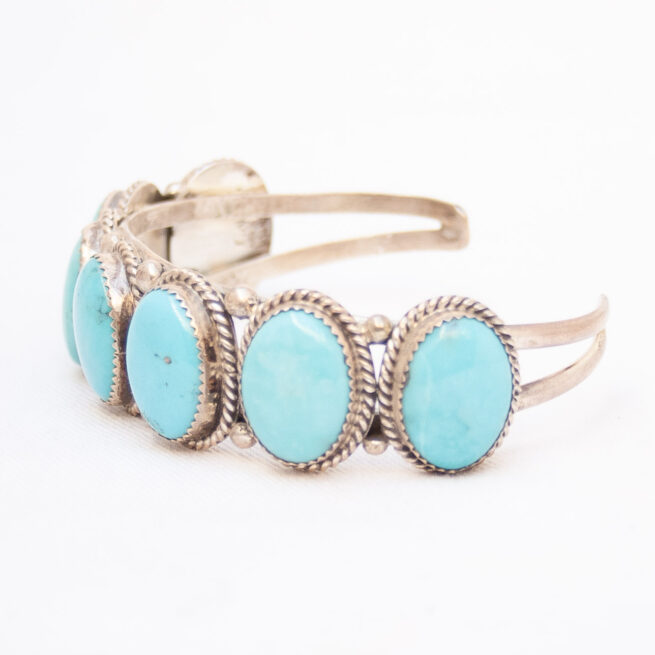 Bracelet Turquoise Pâle Grande Taille