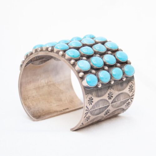 Gros Bracelet Turquoise Navajo