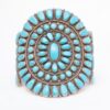 Bracelet Begay Turquoise Argent