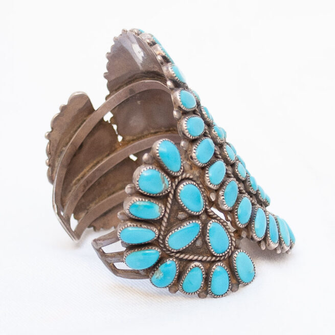 Begay Turquoise Bracelet - Image 4