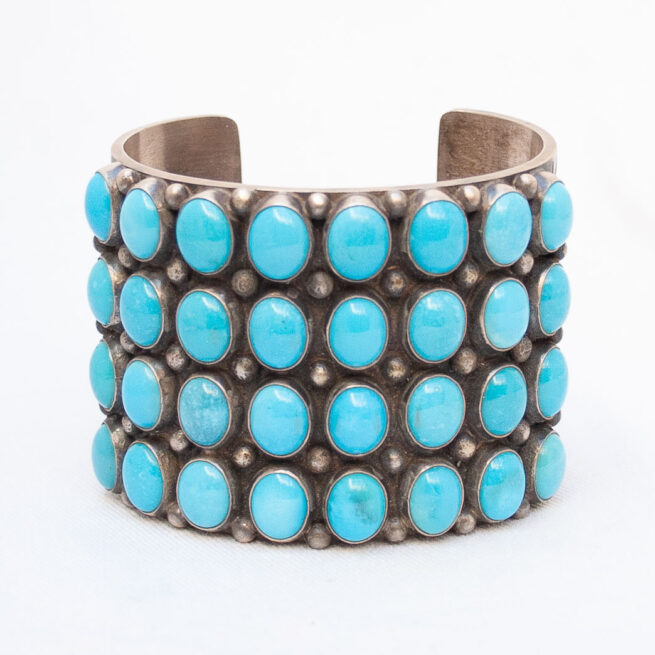 Gros Bracelet Turquoise Navajo