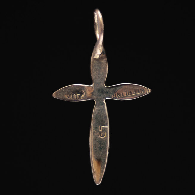 Native American Colourful Cross Pendant - Image 4