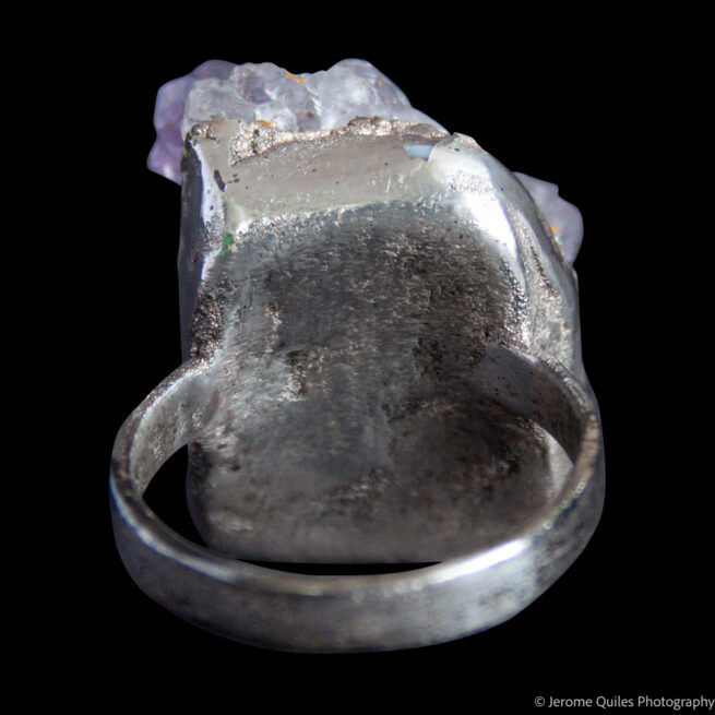 Angel Aura Amethyst Cluster Ring - Image 4