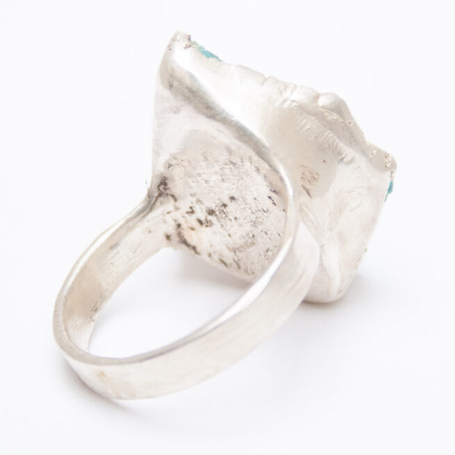 Blue Hemimorphite Ring - Image 4
