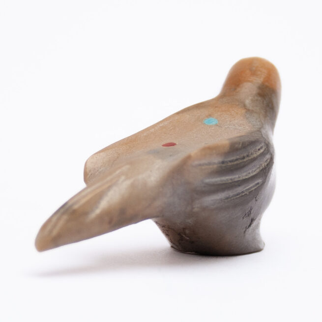 Freddie Leekya Jasper Owl Zuni Carving - Image 4