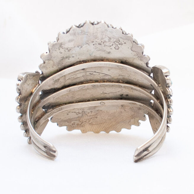 Turquoise Coral Sunburst Bracelet - Image 5