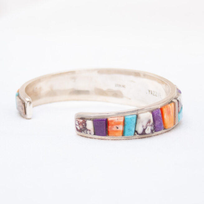 Edison Yazzie Multicolour Navajo Bracelet - Image 3