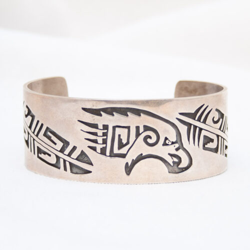 Bracelet Argent Aigle Hopi