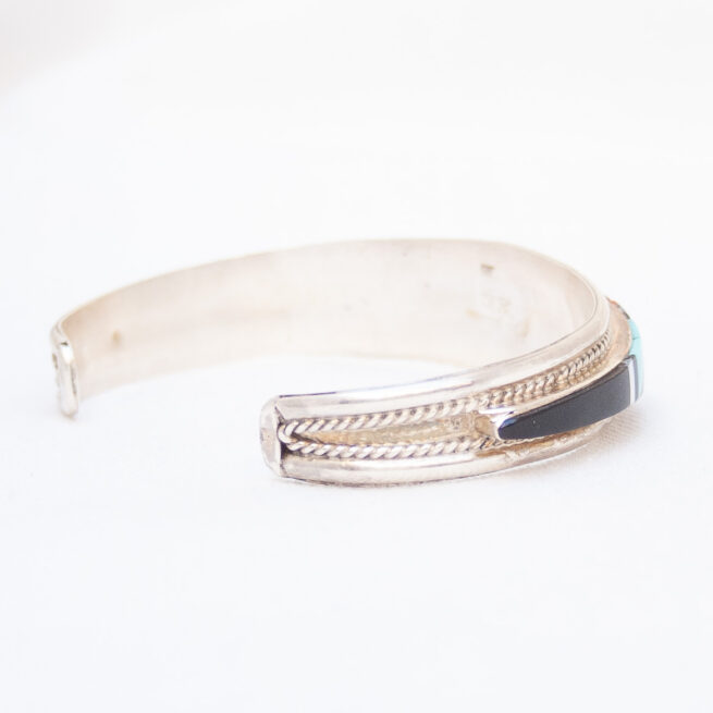 Rydell Lynette Yuselew Zuni Inlay Bracelet - Image 3