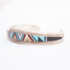 Rydell Lynette Yuselew Zuni Inlay Bracelet - Image 6