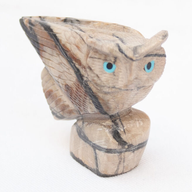 Picasso Stone Owl Fetish