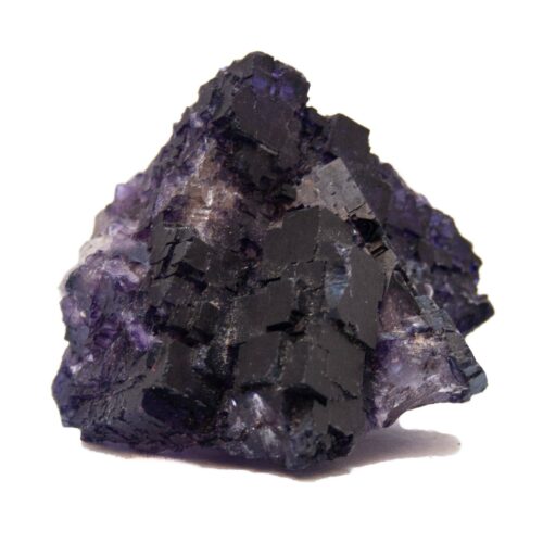 Raw Purple Fluorite Cluster
