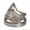 Smoky Quartz Geode Silver Ring - Image 4
