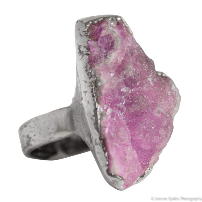 Spherocobaltite Silver Ring - Image 2