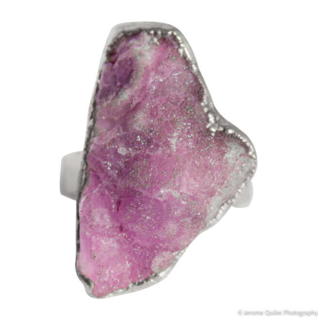 Spherocobaltite Silver Ring