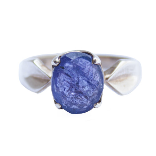 Tanzanite Silver Ring