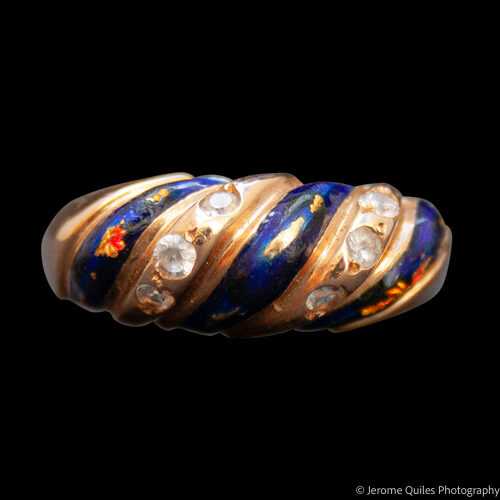 Bague Torsadée Années 60 Or 14K