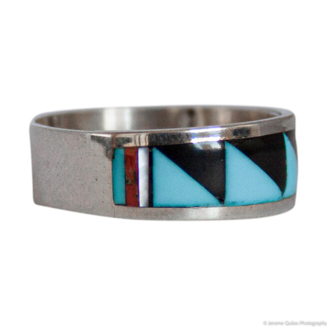 Bernard Cachini Inlay Ring - Image 2