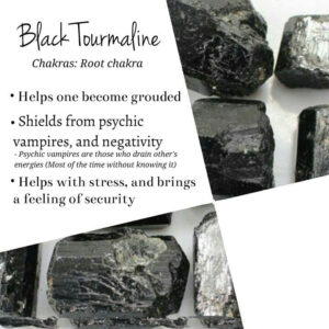 Les Bienfaits de la Tourmaline Noire