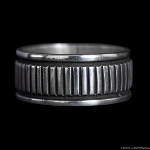 Bruce Morgan Thick Silver Ring