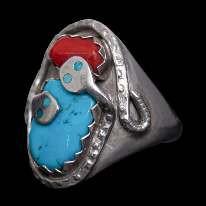 Effie Calavaza Snake Ring - Image 3
