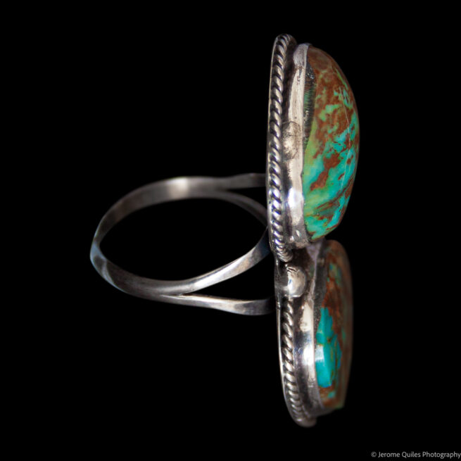 Bague Turquoise Navajo Ganado – Image 5