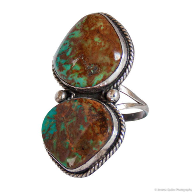 Bague Turquoise Navajo Ganado – Image 3