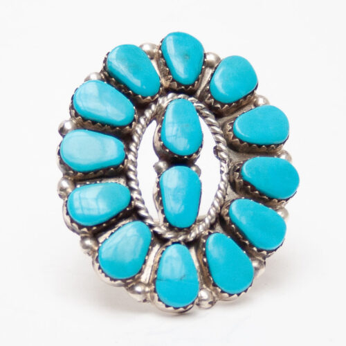 Joyce Vacit Turquoise Ring