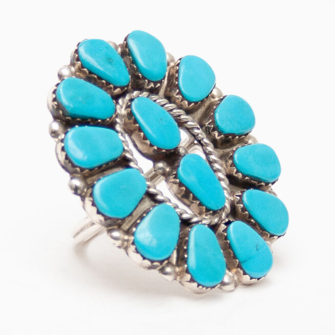 Bague Turquoise Joyce Vacit – Image 2