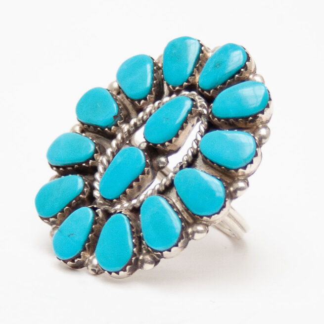 Bague Turquoise Joyce Vacit – Image 3