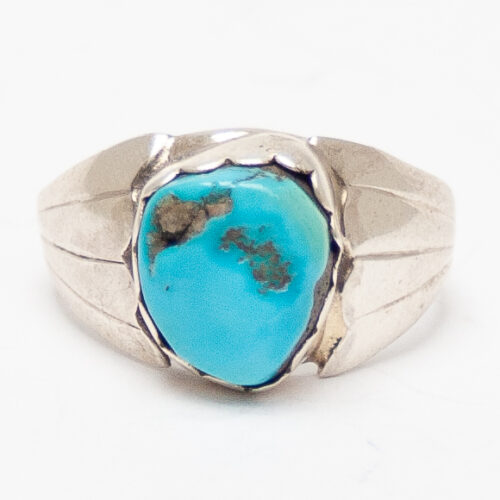 Bague Turquoise Navajo Traditionnelle