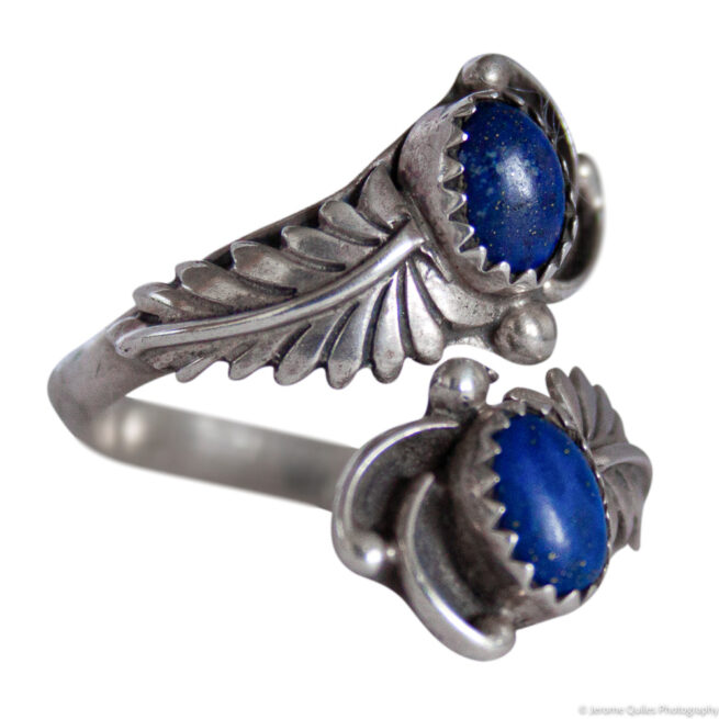 Lapis Lazuli Wraparound Ring - Image 2