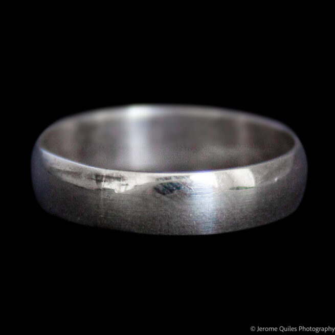 Plain Sterling Silver Ring - Image 3