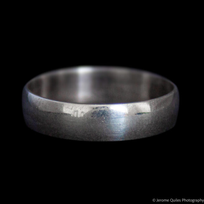 Plain Sterling Silver Ring - Image 2