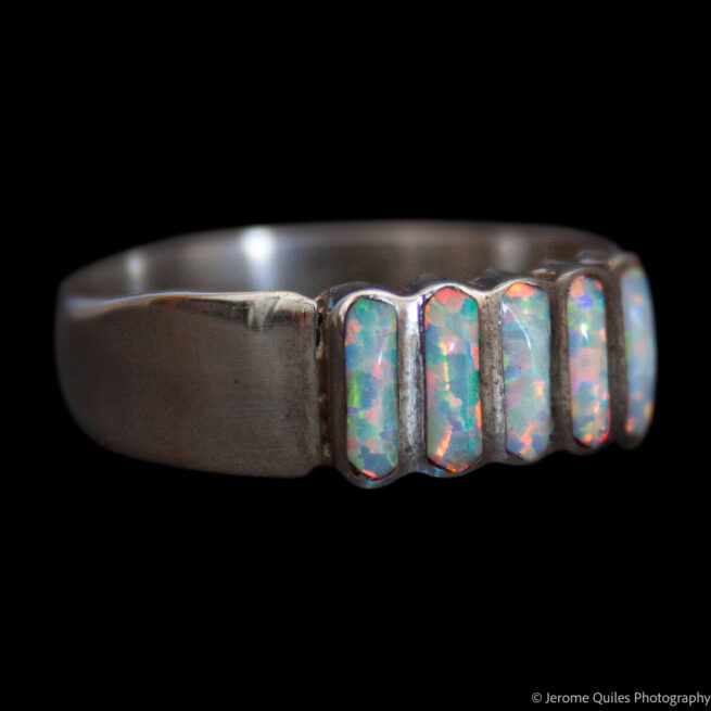 White Opal Zuni Ring - Image 2