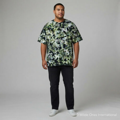 Camouflage Hemp T-Shirt 2XL