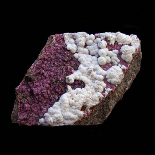Cobalt Calcite Menalite Specimen