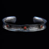 Bracelet Courbé Corail Rouge