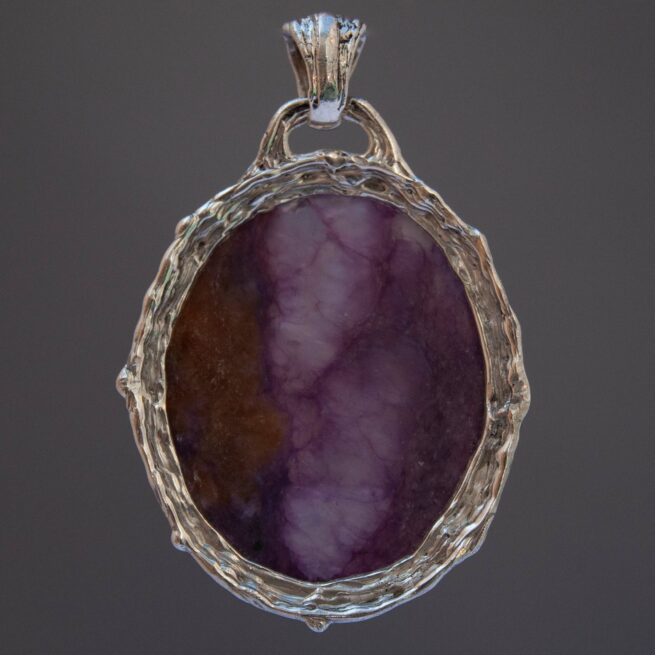 Pendentif Charoïte Argent Sterling – Image 4