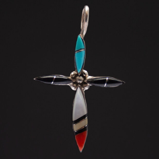 Pendentif Crucifix Zuni