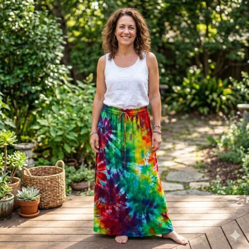 Long Multicolour Skirt S/M