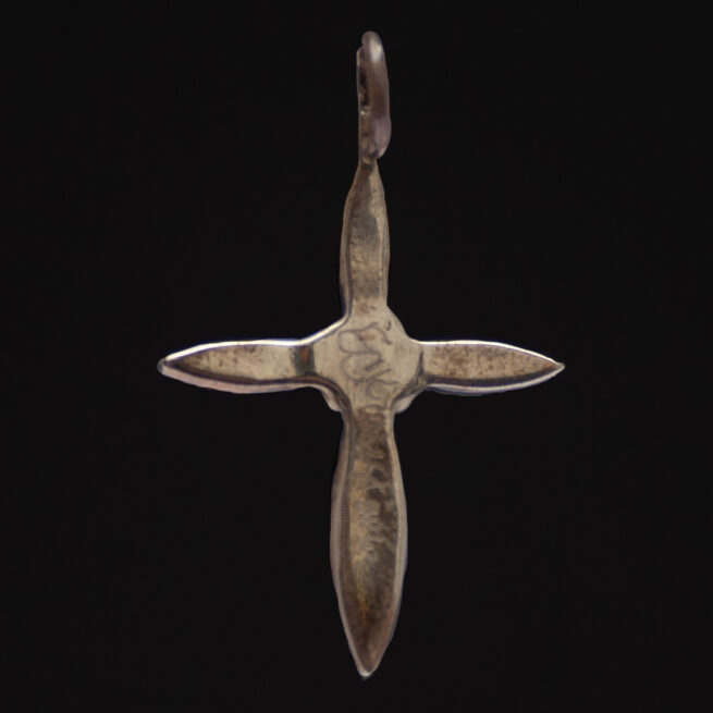 Native American Zuni Inlay Cross Pendant - Image 4