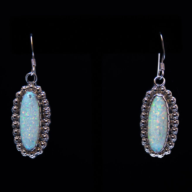 Pearlene Spencer Opal Earrings