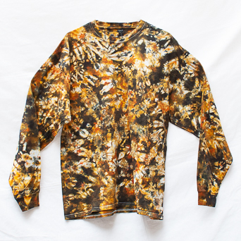 Yellow Brown Long-Sleeve XL