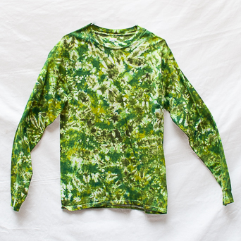 Green Long-Sleeve Top M