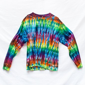 Rainbow Long-Sleeve Top L